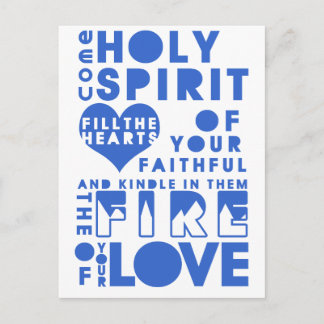Heilige Geest Prayer Briefkaart