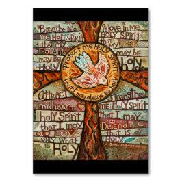 Heilige Geest Prayer Card Kaart
