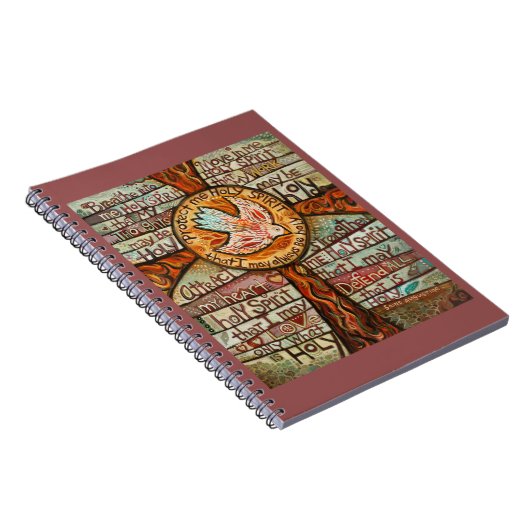 Heilige Geest Prayer-laptop Notitieboek (Rechterzijde)