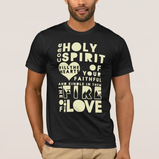 Heilige Geest Prayer T-shirt (Voorkant)