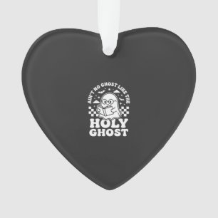 Heilige Geest Retro Halloween Geest Design_1 Ornament