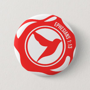 Heilige Geest Ronde Button 5,7 Cm