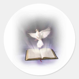 Heilige Geest Ronde Sticker