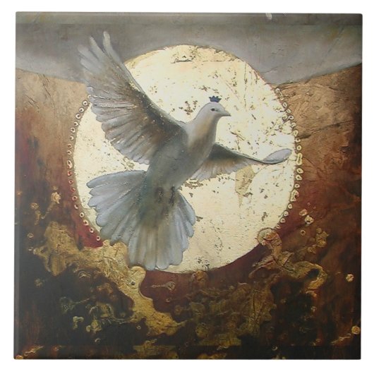 Heilige Geest Tegeltje (Voorkant)