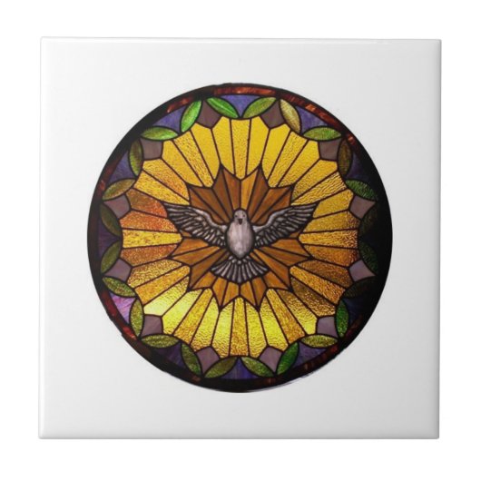 Heilige Geest Tile Tegeltje (Voorkant)