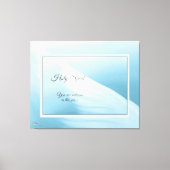 Heilige Geest, u bent welkom Canvas Afdruk (Voorkant)