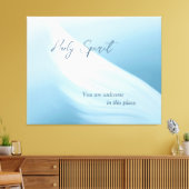 Heilige Geest U bent welkom Canvas Print (Insitu (Woonkamer))