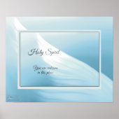 Heilige Geest, u bent welkom Poster (Voorkant)