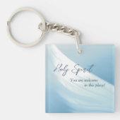 Heilige Geest, u bent welkom Sleutelhanger (Voorkant)