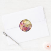Heilige Geest Vuur! Ronde Sticker (Envelop)
