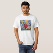 Heilige Geest Vuur Witte T-shirt (Voorkant volledig)