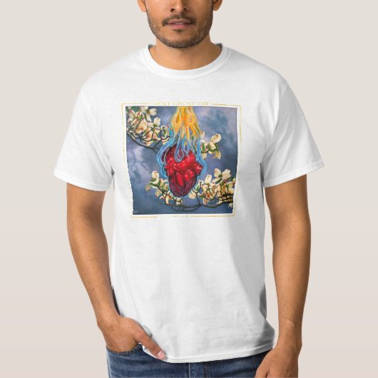 Heilige Geest Vuur Witte T-shirt (Voorkant)