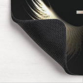 Heilige Geest Wings met Kruis en Schrift Verse Muismat (Hoek)