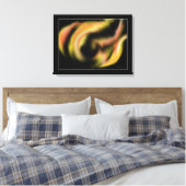 Heilige Geestelijke brandschildering Canvas Afdruk (Insitu (Slaapkamer))