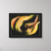 Heilige Geestelijke brandschildering Canvas Afdruk (Voorkant)