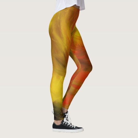 Heilige Geestelijke Christelijke Kunstschilder Leggings (Rechts)