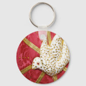 Heilige Geestenkuif Sleutelhanger (Voorkant)