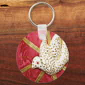 Heilige Geestenkuif Sleutelhanger (Voorkant)