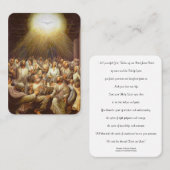 Heilige Geesteskaarten Visitekaartje (Voorkant / Achterkant)