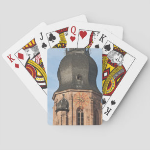 Heilige Geestkerk in de oude binnenstad van Heidel Pokerkaarten