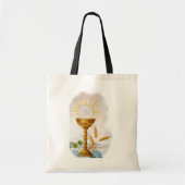 Heilige gemeenschap tote bag (Voorkant)