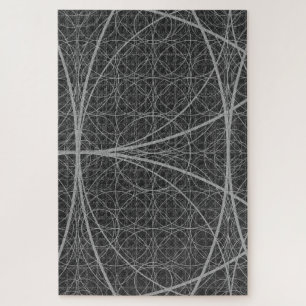 Heilige Geometrie Cirkels Bloem van het Leven Legpuzzel