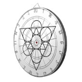 heilige geometrie dartbord (Voorkant Rechts)