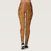 Heilige Geometrie Harmonie: Neo-Spirituele Patroon Leggings (Achterkant)