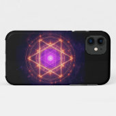 Heilige Geometrie Mandala – Licht in de Kosmos Case-Mate iPhone Case (Achterkant (horizontaal))