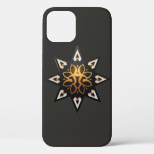 🌟Heilige Geometrie Mandala – Tijdloze Gouden Ster Case-Mate iPhone Case