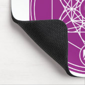 heilige geometrie Metatrons Kubus Abstracte Energi Muismat (Hoek)