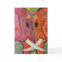 Heilige Geometrie Olifant Originele KUNST