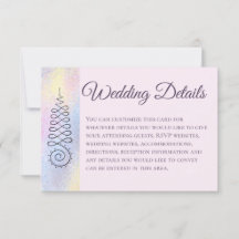 *~* Heilige Geometrie Pastel Trouwdetails