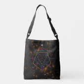 Heilige Geometrie Sigil Crossbody Tas (Achterkant)