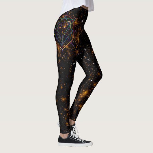 Heilige Geometrie Sigil Leggings (Rechts)