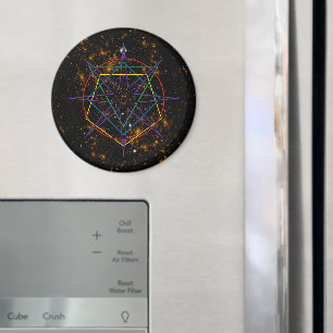 Heilige Geometrie Sigil Magneet