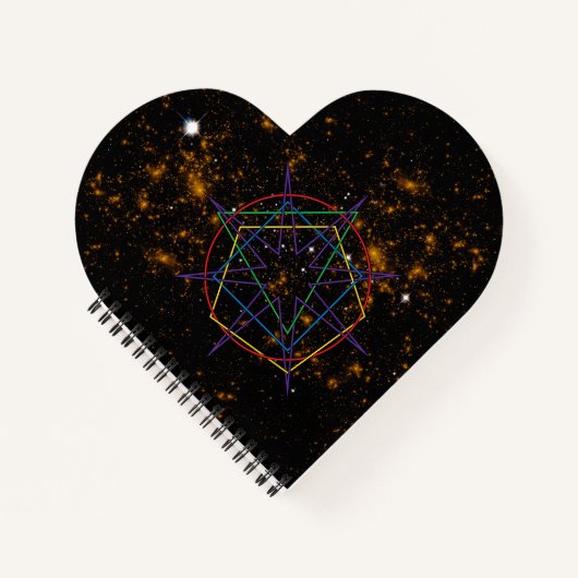 Heilige Geometrie Sigil Notitieboek (Voorkant)