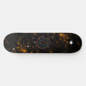 Heilige Geometrie Sigil Persoonlijk Skateboard (Horizontaal)