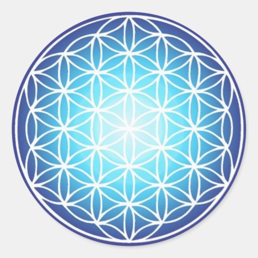 Heilige geometrie sticker (Voorkant)