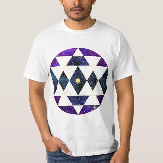 heilige geometrie t-shirt (Voorkant)