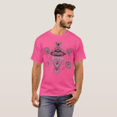 Heilige Geometrie UFO T-shirt (Voorkant volledig)