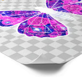 Heilige Geometrie Vlinderkunst | Digitale download Poster (Hoek)