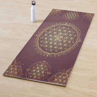 Heilige Geometrie Yoga Mat