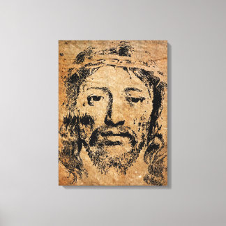 Heilige Gezicht van Jezus Canvas Print