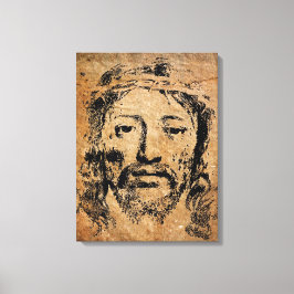 Heilige Gezicht van Jezus Canvas Print