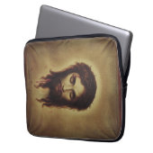 Heilige gezicht van Jezus Christus Laptop Sleeve (Voorkant Links)