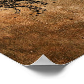 Heilige gezicht van Jezus Christus Poster (Hoek)