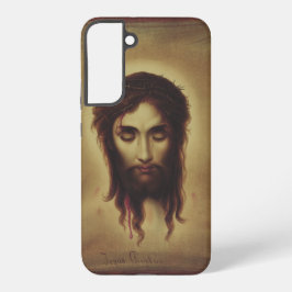 Heilige gezicht van Jezus Christus Samsung Galaxy Hoesje