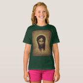 Heilige gezicht van Jezus Christus T-shirt (Voorkant volledig)