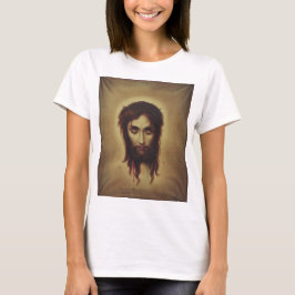 Heilige gezicht van Jezus Christus T-shirt